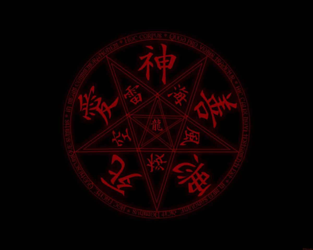 Сатанинские символы |символы сатаны | символ церкви сатаны | анти христианская символика | paranormal-zone