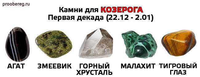Камни козерога по дате рождения. камни козерога-женщины и козерога-мужчины :: syl.ru